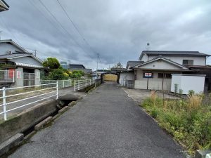 前面道路