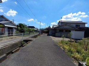 前面道路