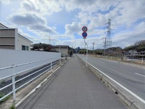 前面道路