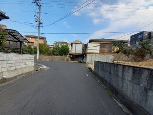 前面道路