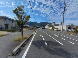 前面道路