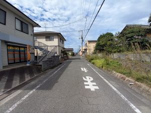 前面道路