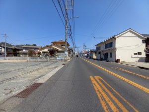 前面道路