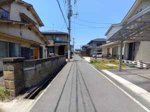 前面道路