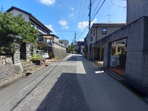 前面道路