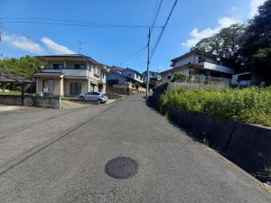 前面道路