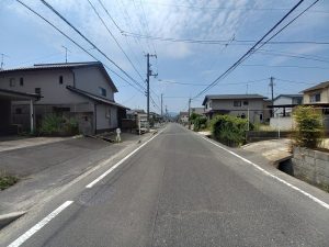 前面道路