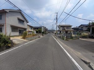 前面道路