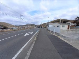 前面道路