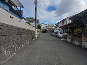 前面道路