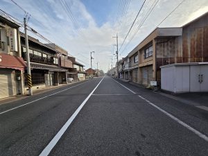 前面道路