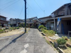 前面道路