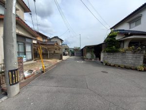 前面道路