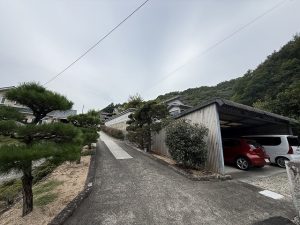 前面道路