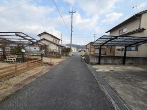 前面道路