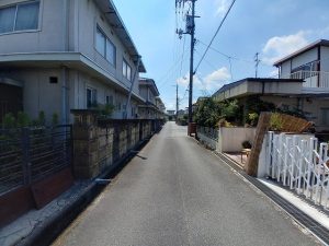 前面道路