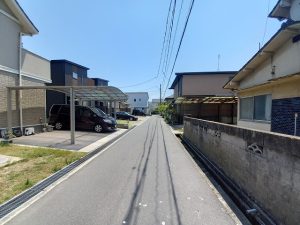 前面道路