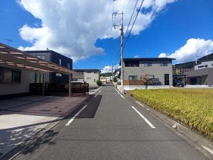 前面道路