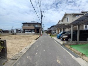 前面道路